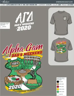 02-010920 Alpha Gamma Delta Florida State University Dad's Weekend 2020