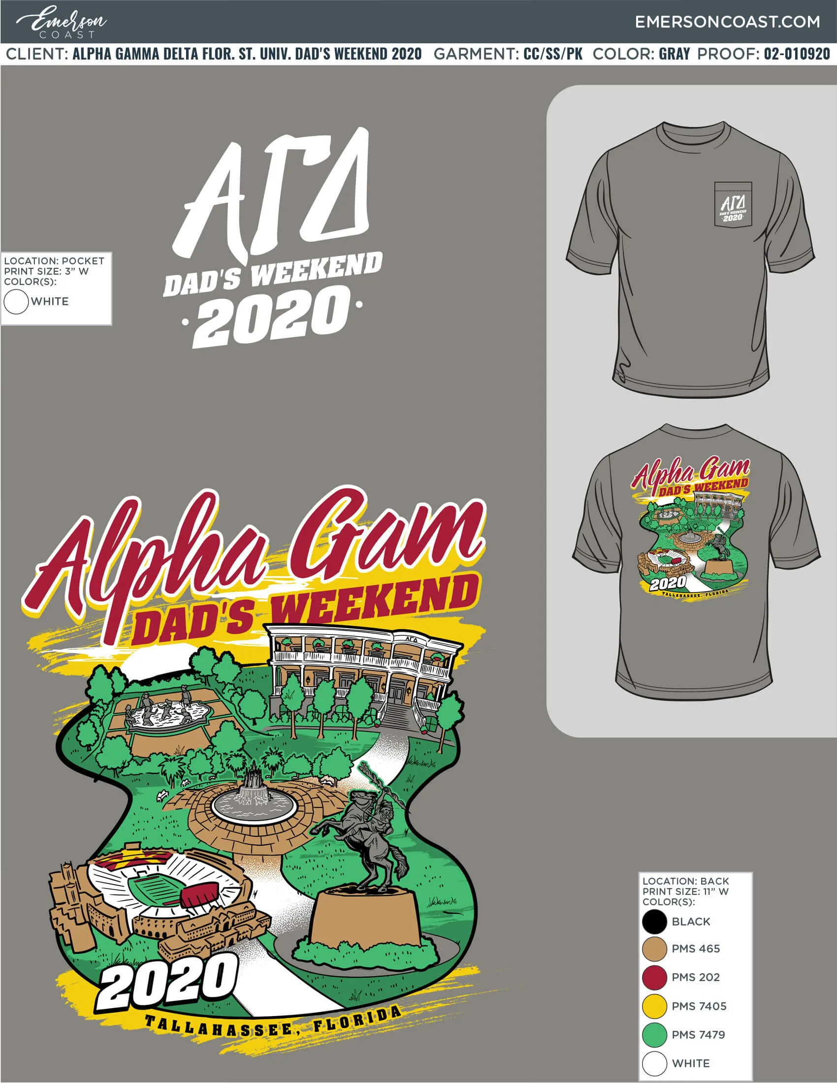 02-010920 Alpha Gamma Delta Florida State University Dad's Weekend 2020
