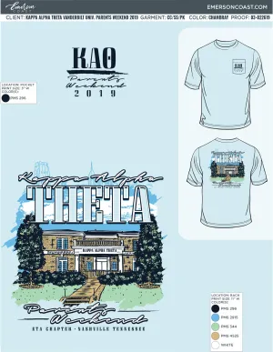 03-022619 Kappa Alpha Theta Vanderbilt University Parents Weekend 2019
