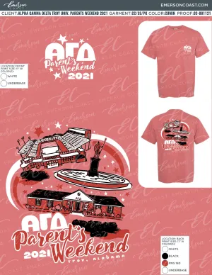 03-081121 Alpha Gamma Delta Troy University Parents Weekend 2021