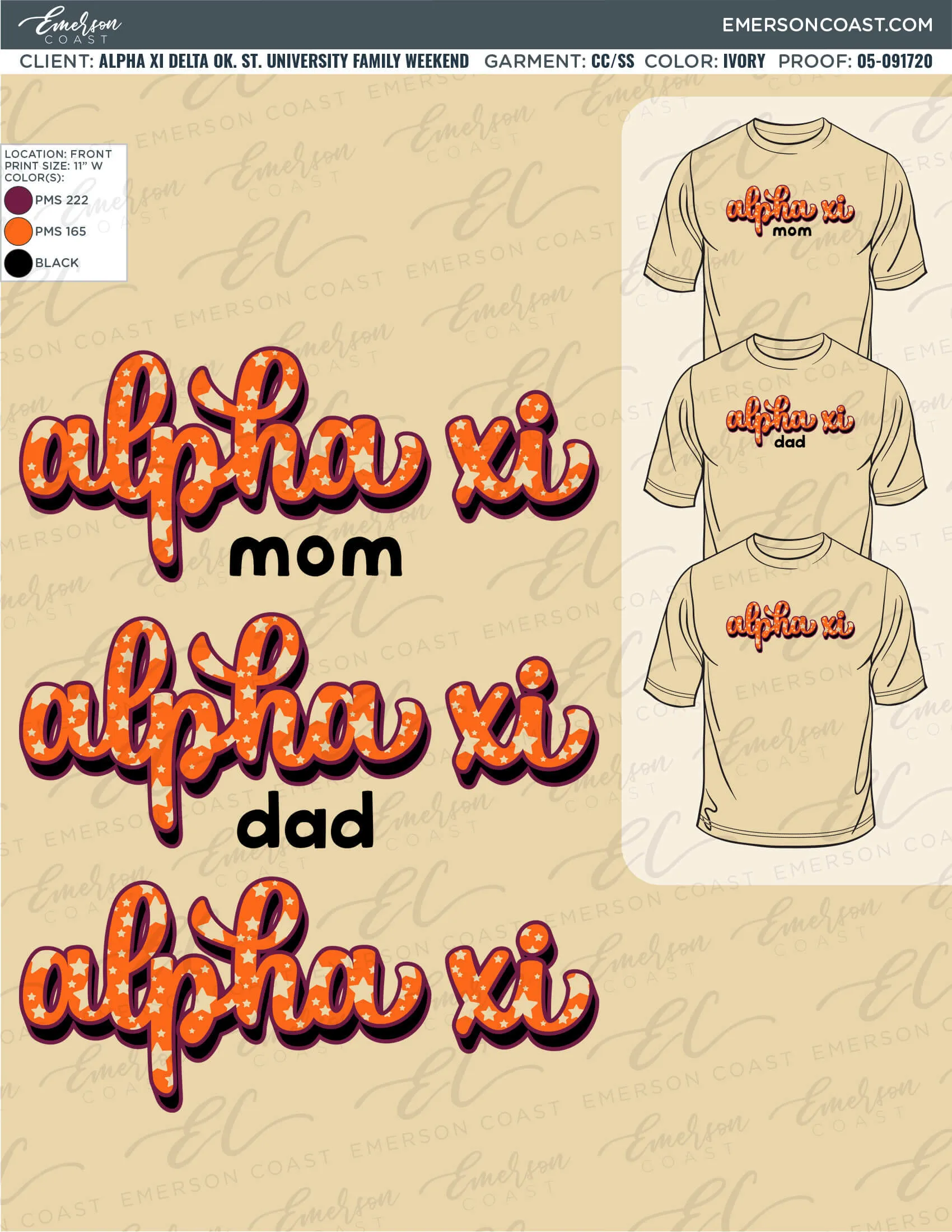 05-091720 Alpha Xi Delta Oklahoma State University Family Weekend 2