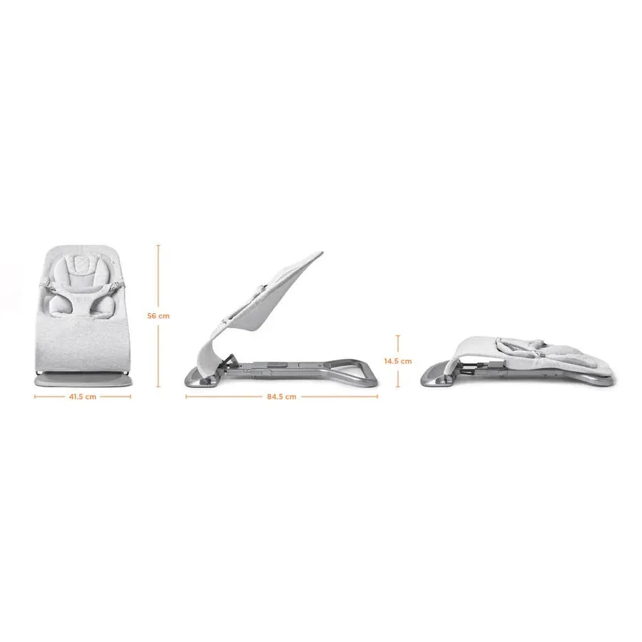 [1 Yr Local Warranty] Ergobaby Evolve 3 in 1 Mesh Bouncer - Light Grey