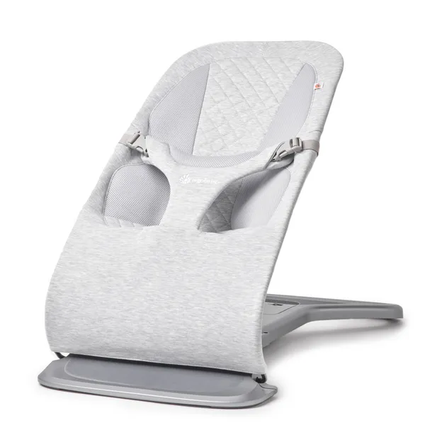 [1 Yr Local Warranty] Ergobaby Evolve 3 In1 Bouncer - Light Grey