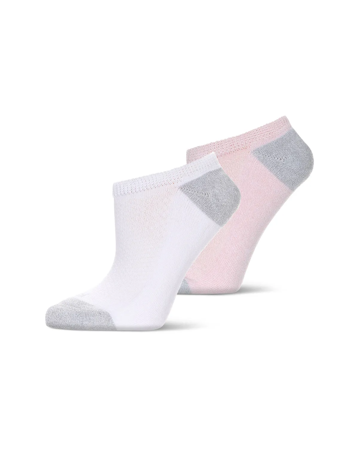 2 Pair Unisex Diabetic Half Cushion No Show Sneaker Liners
