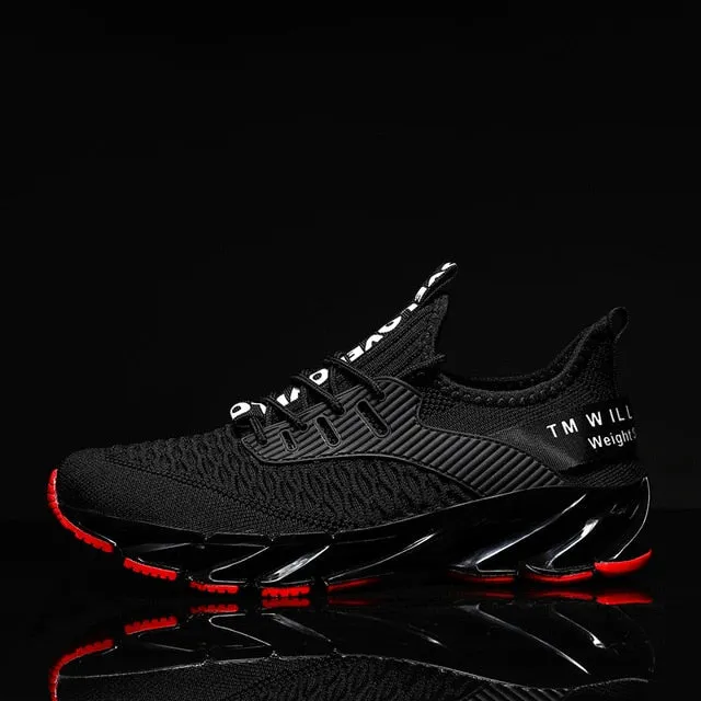 2019 New Outdoor Men Free Running for Men Jogging Walking Sports Shoes High-quality Lace-up Athietic Breathable Blade Sneakers