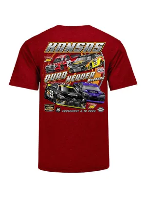 2023 Kansas Quadruple Header T-Shirt