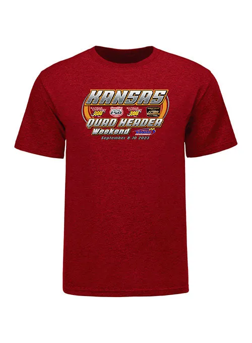 2023 Kansas Quadruple Header T-Shirt