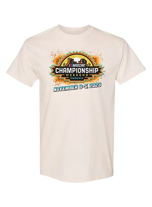 2023 Phoenix Championship Weekend Quad Header T-Shirt