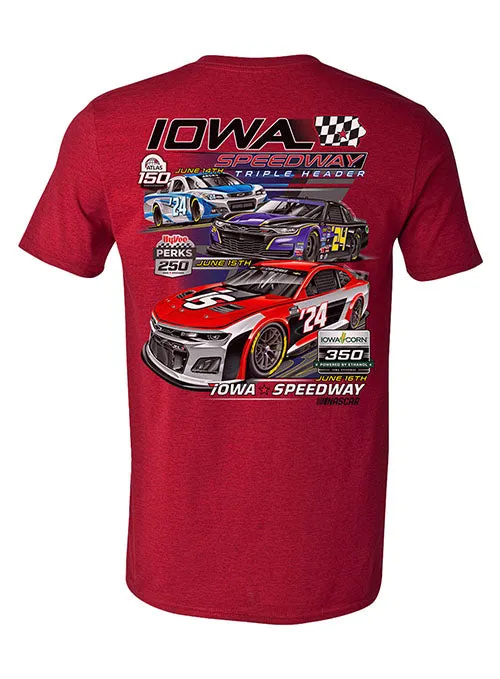 2024 Iowa Speedway Triple Header T-Shirt