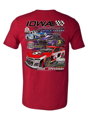 2024 Iowa Speedway Triple Header T-Shirt