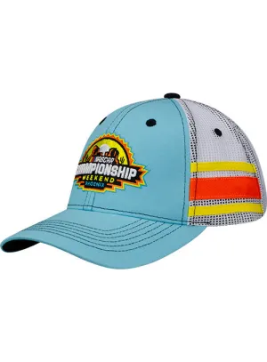 2024 Phoenix Championship Weekend Striped Mesh Hat