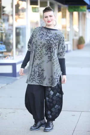 3248 Shoe Pant Blacken Printed