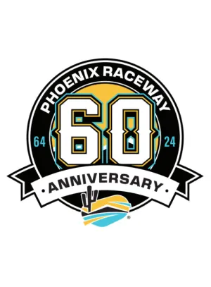 60th Anniversary Phoenix Raceway Emblem