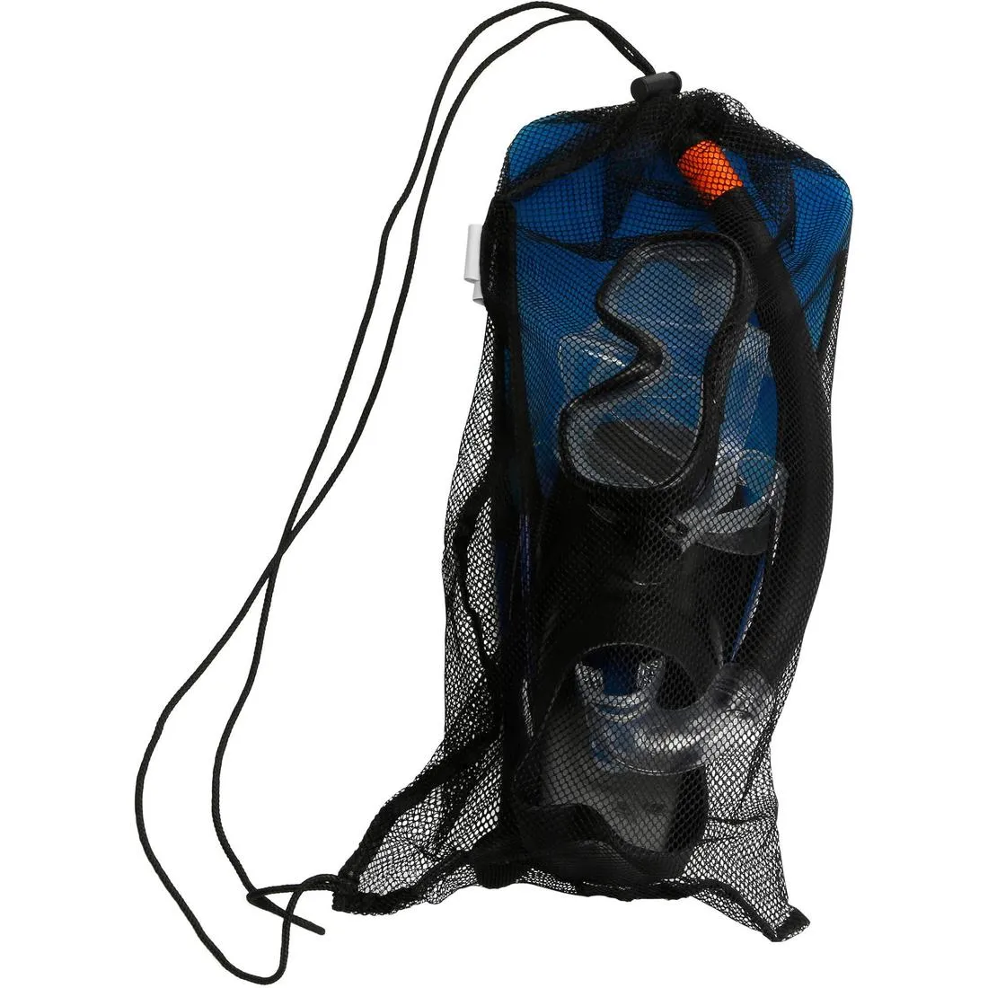 Adult’s diving snorkelling Fins Mask and Snorkel kit SNK 500 - Blue