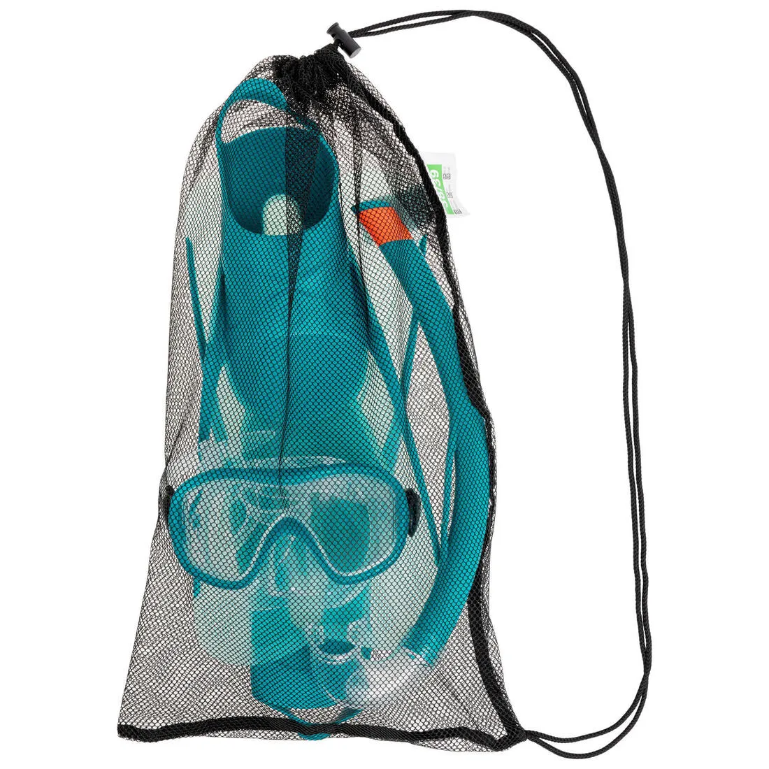 Adult’s diving snorkelling Fins Mask and Snorkel kit SNK 500 - Blue