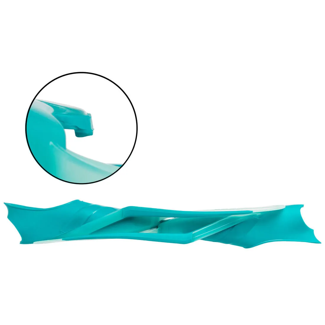 Adult’s diving snorkelling Fins Mask and Snorkel kit SNK 500 - Blue
