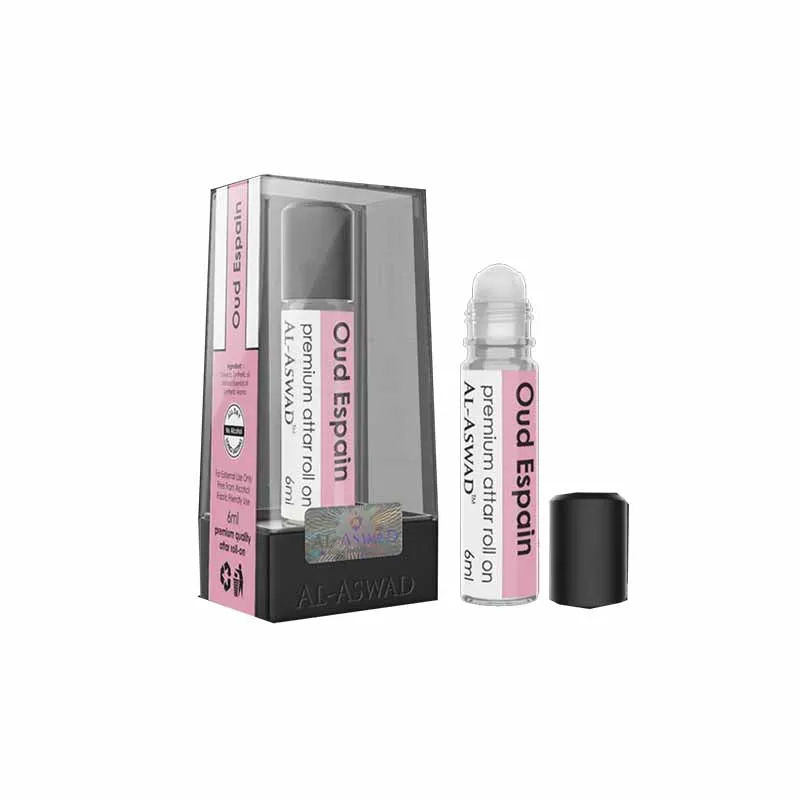 Al Aswad Oud Espain Roll On Attar (Pack of 3)