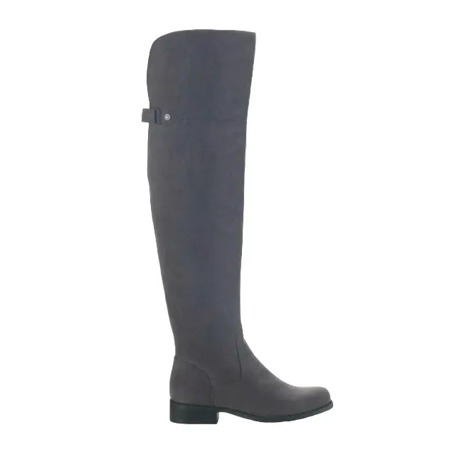 ALLICCE Women's Low Heel Over Knee Boots