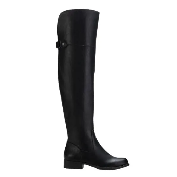 ALLICCE Women's Low Heel Over Knee Boots