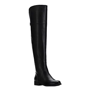 ALLICCE Women's Low Heel Over Knee Boots