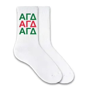 Alpha Gamma Delta- Sorority Letters X 3