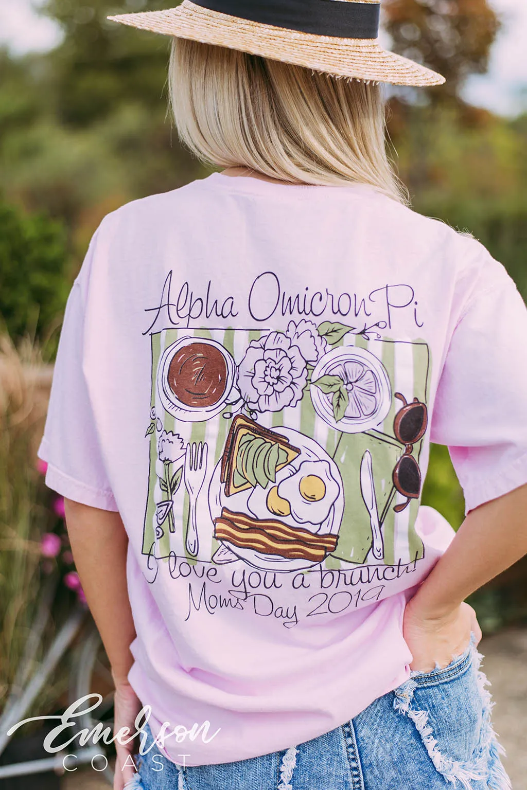 Alpha O I Love You A Brunch Moms Day Tee