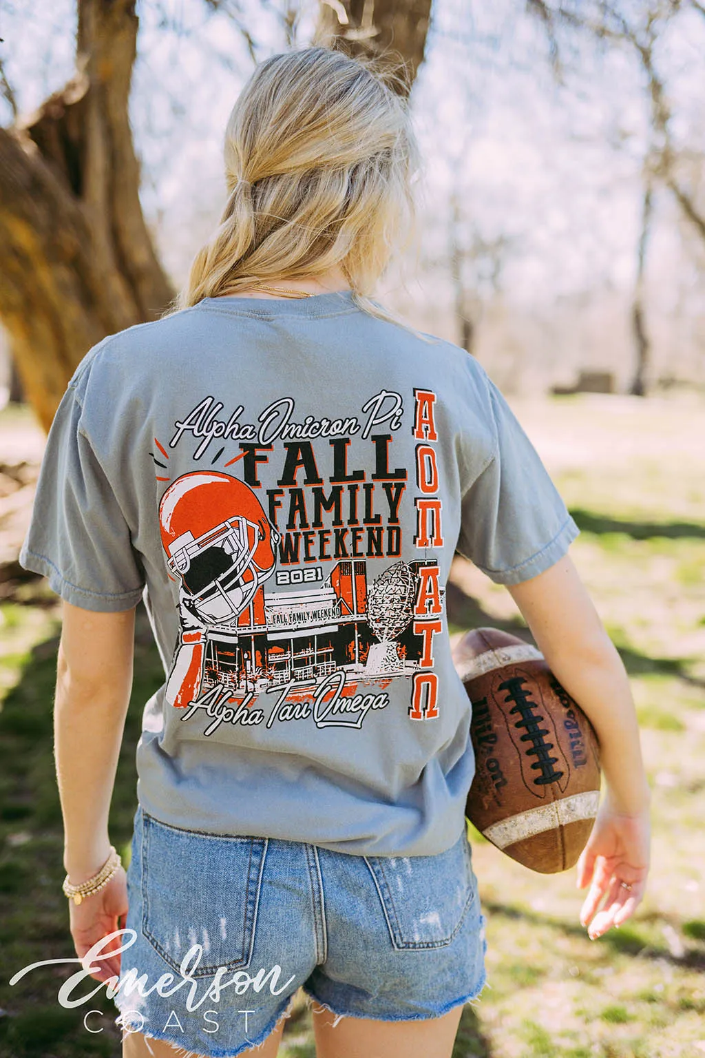 Alpha Omicron Pi Fall Family Weekend Tshirt