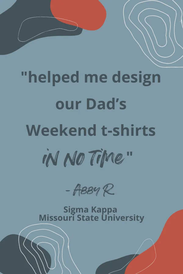 Alpha Omicron Pi Fall Family Weekend Tshirt