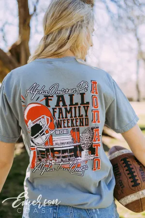 Alpha Omicron Pi Fall Family Weekend Tshirt