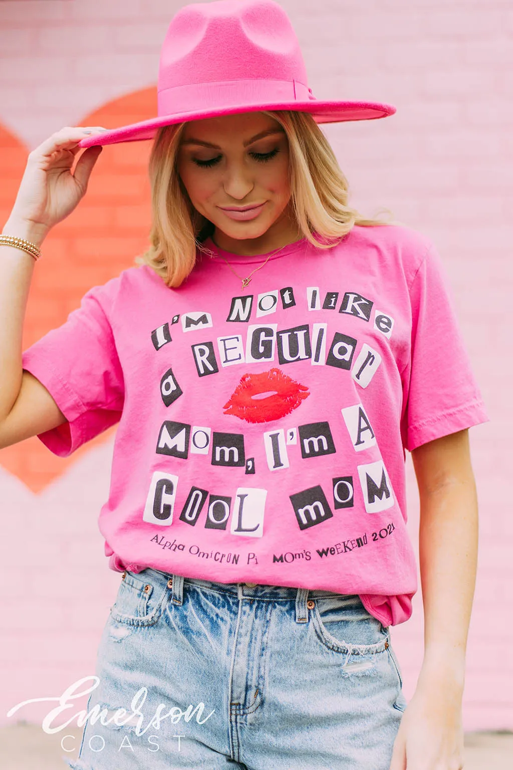 Alpha Omicron Pi Moms Day Mean Girls Tee