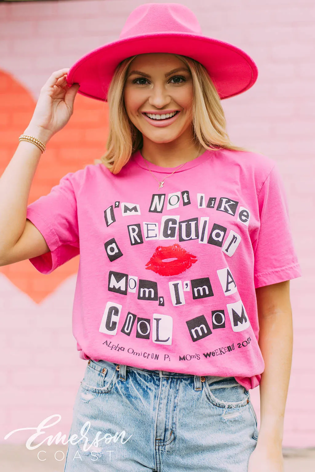 Alpha Omicron Pi Moms Day Mean Girls Tee