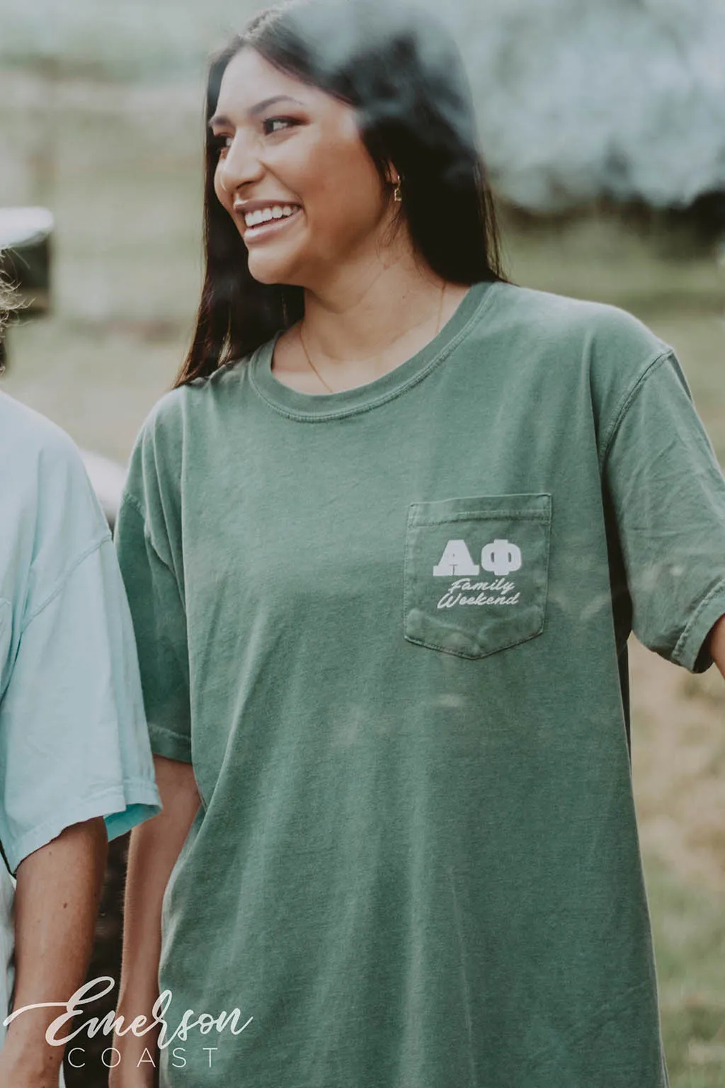 Alpha Phi Outdoors Family Weekend Tee