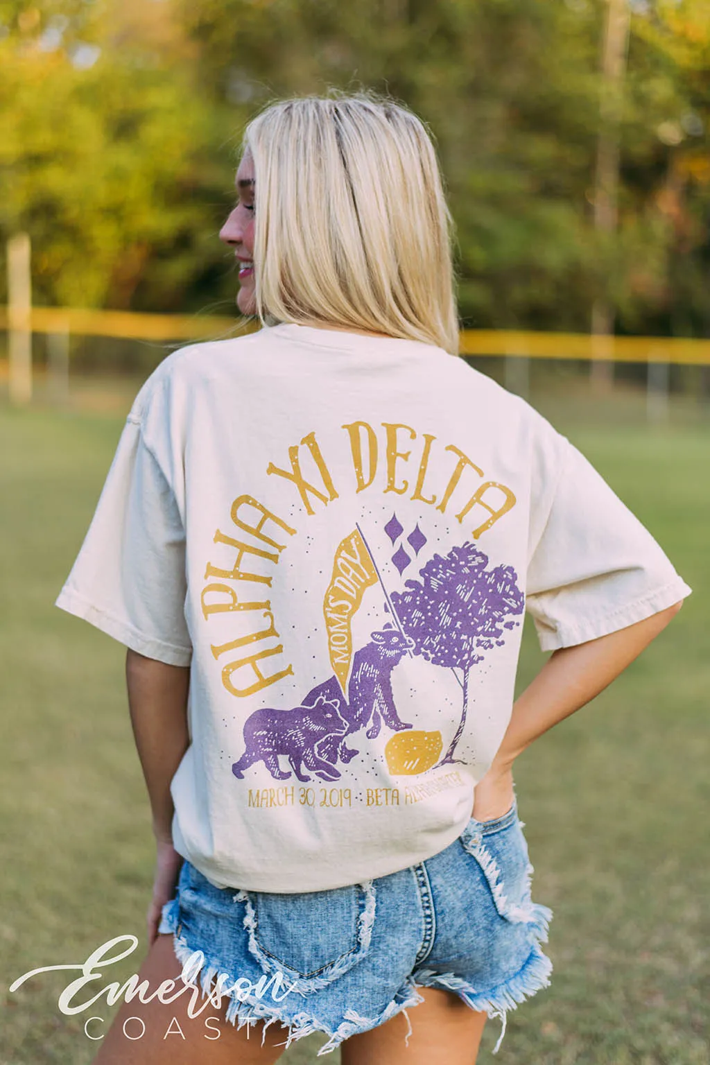Alpha Xi Delta Mom's Day T-shirt