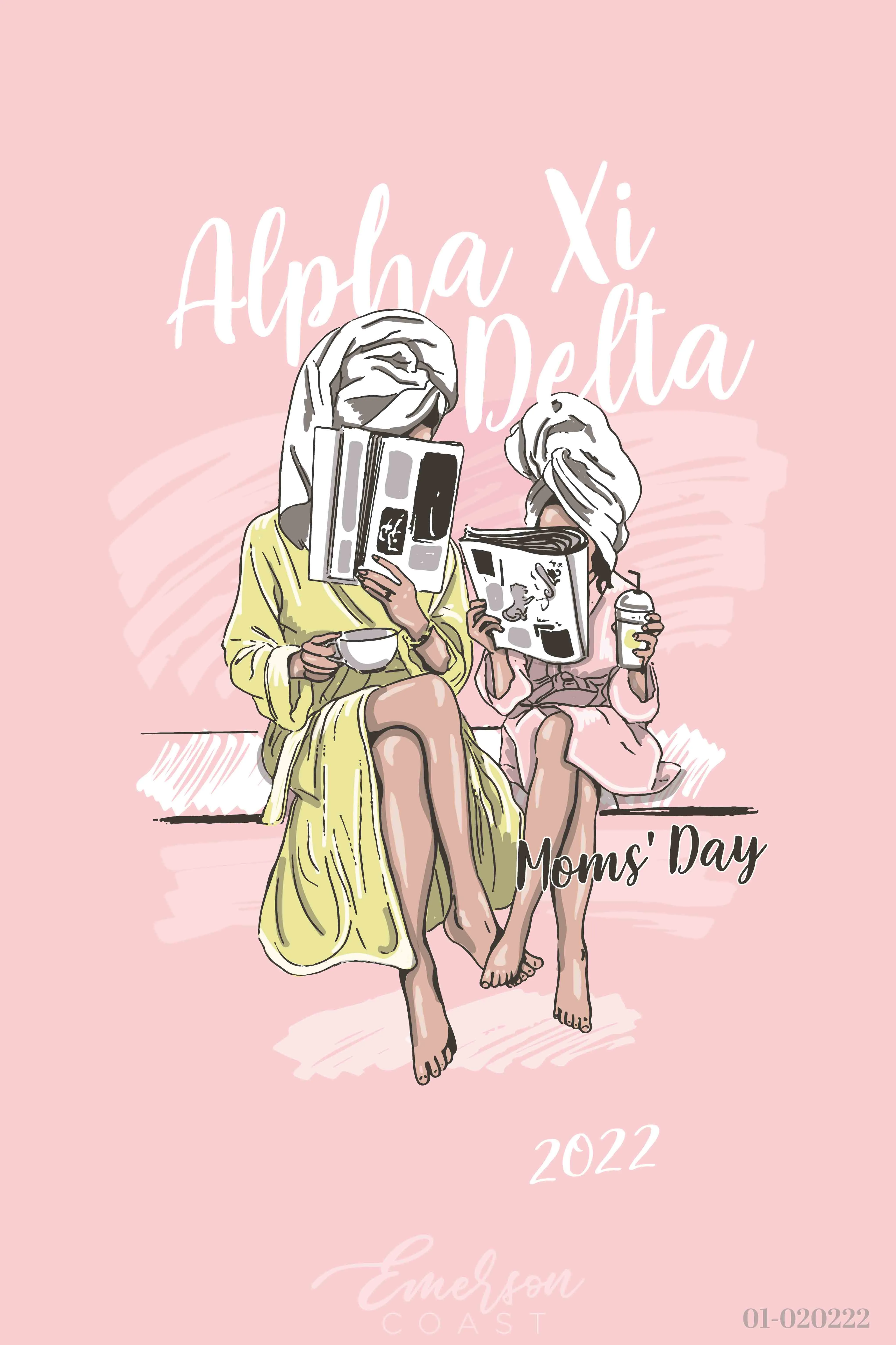 Alpha Xi Delta Western Kentucky University Mom's Day T-Shirt
