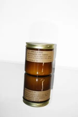 Amber & Moss Candle: 12.5oz
