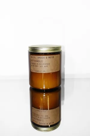 Amber & Moss Candle: 7.2oz