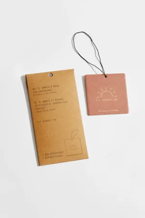 Amber & Moss Car Fragrance