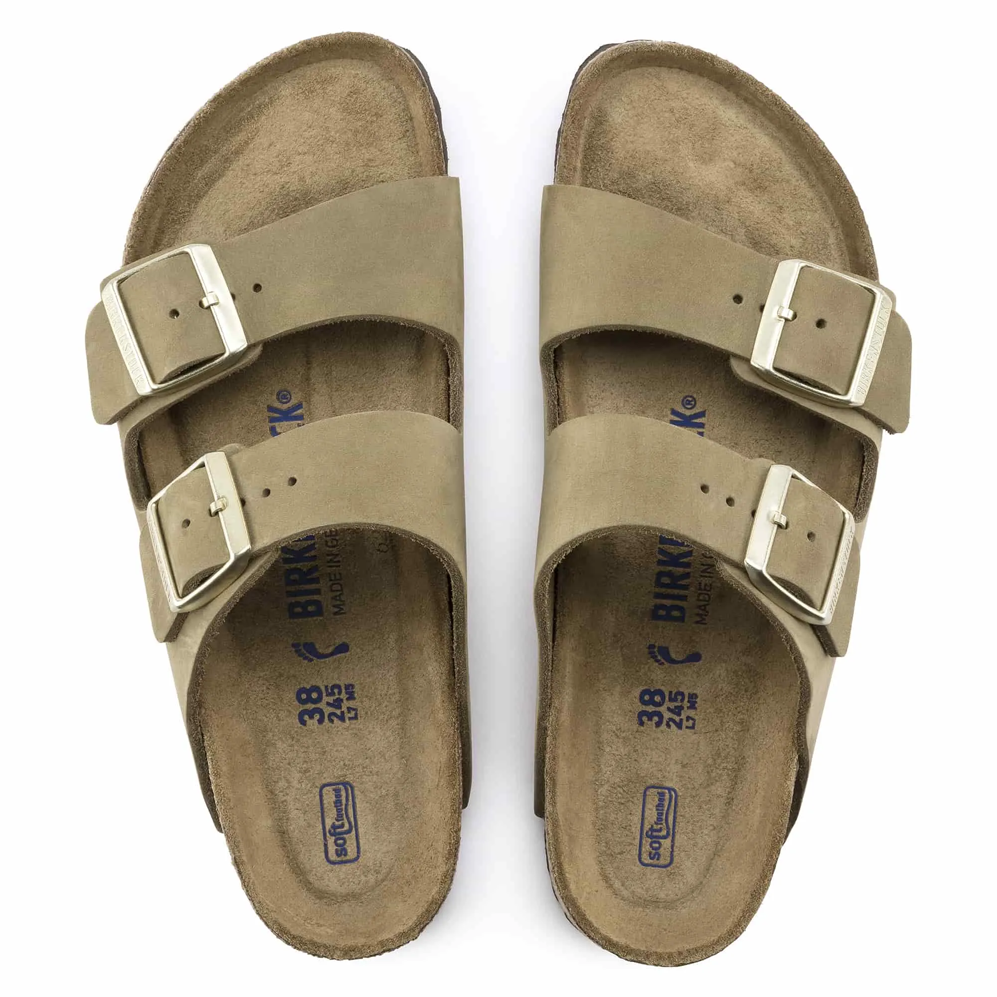 Arizona Soft Footbed Nubuck Leather