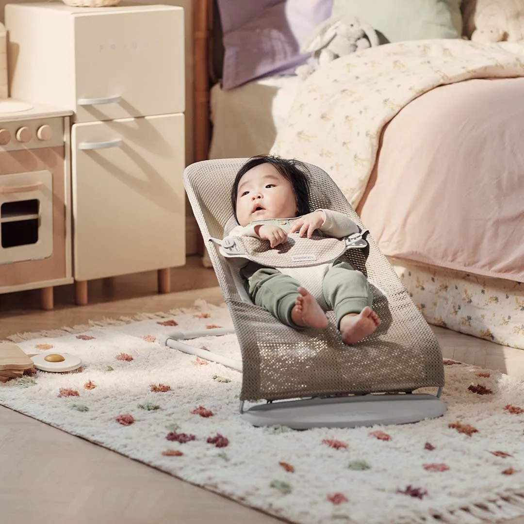 BabyBjorn Balance Soft Mesh Baby Bouncer Silver Frame - 4 Color