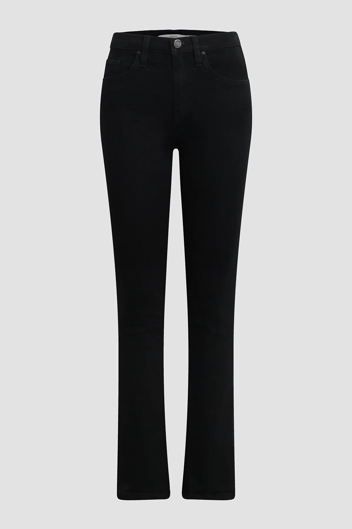 Barbara High-Rise Baby Bootcut Jean w/ Slit