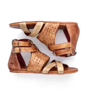 Bed Stu- Capriana Cafe Latte Rustic Sandals