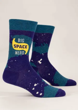 Big Space Nerd Men's Socks