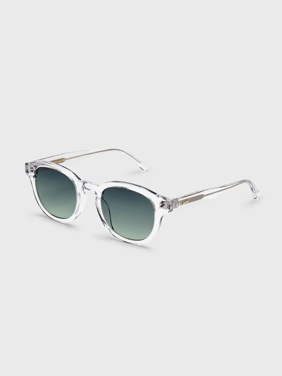 Bille Sunglasses - Green Crystal