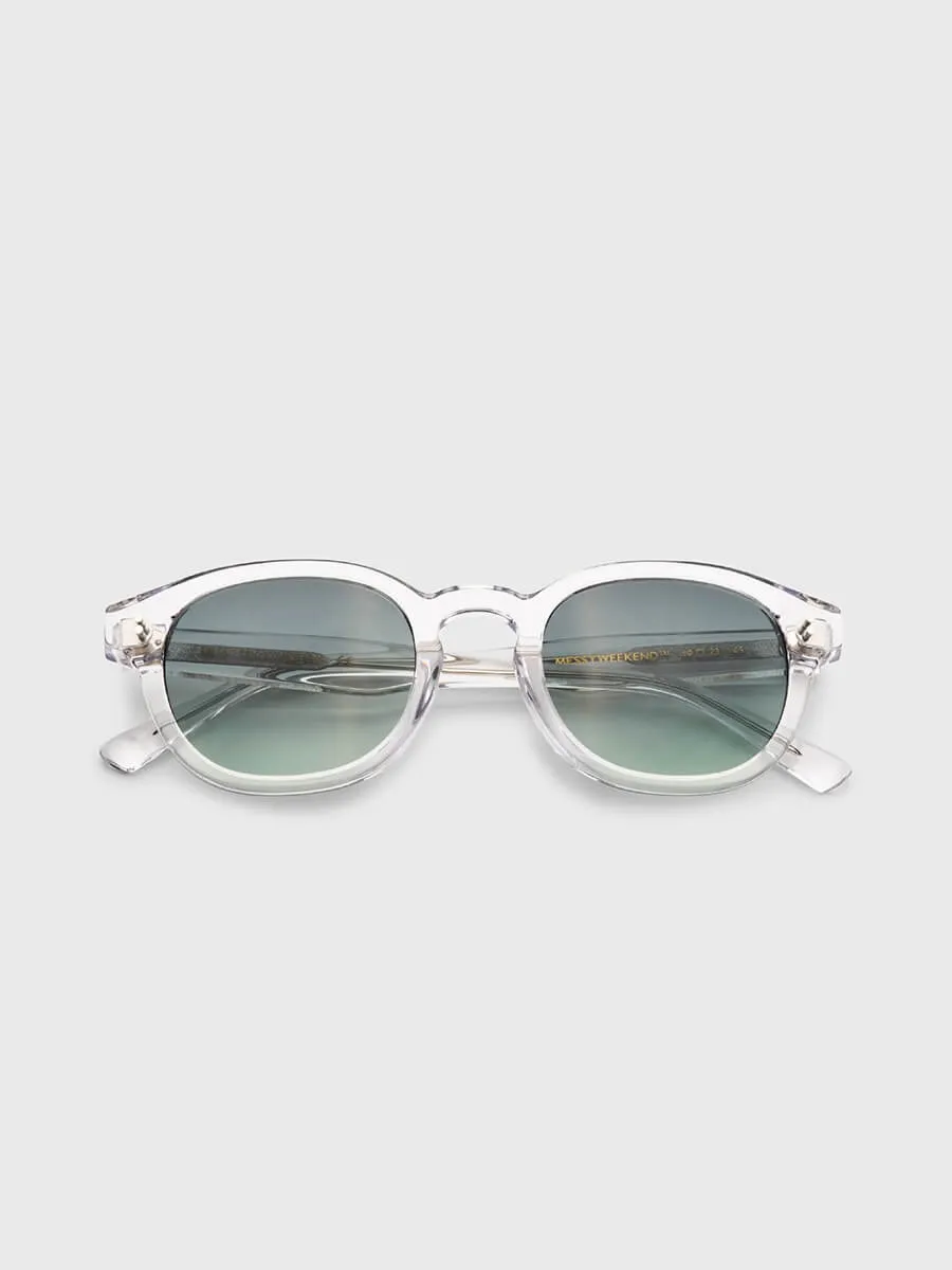 Bille Sunglasses - Green Crystal