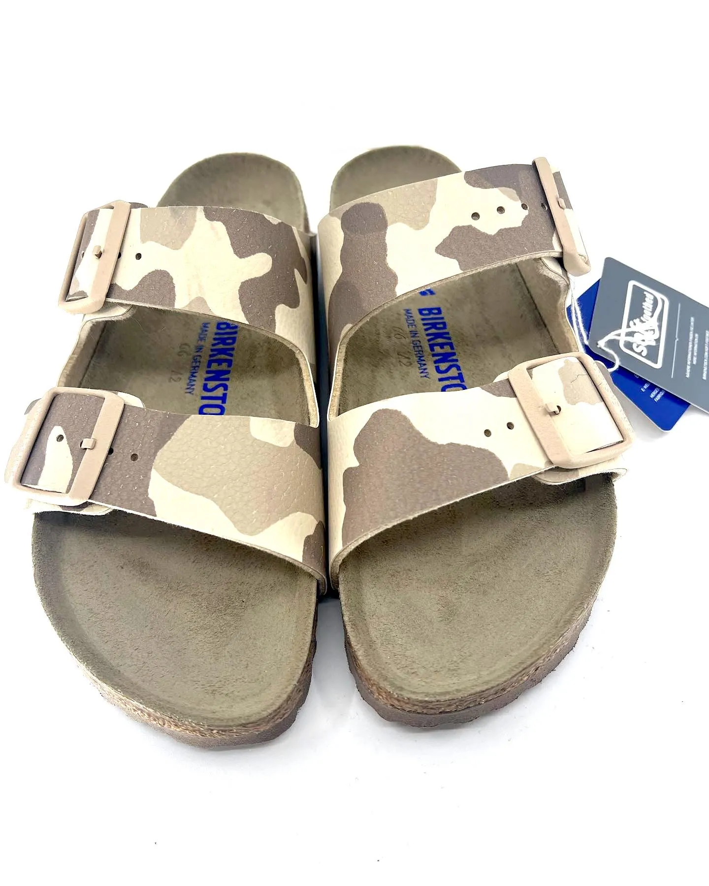 BIRKENSTOCK ARIZONA SOFT FOOTBED BIRKO-FLOR SANDALS