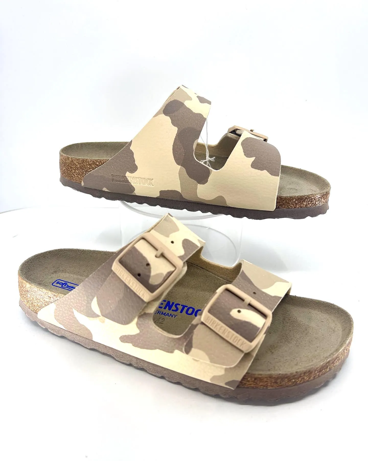 BIRKENSTOCK ARIZONA SOFT FOOTBED BIRKO-FLOR SANDALS
