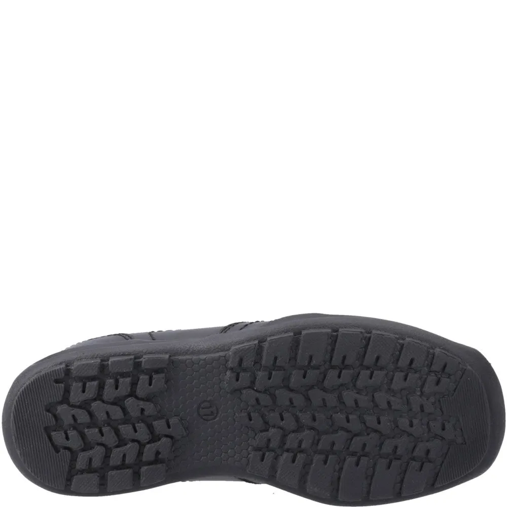 Black Morgan Junior School Shoes