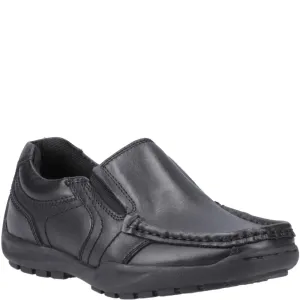 Black Morgan Junior School Shoes