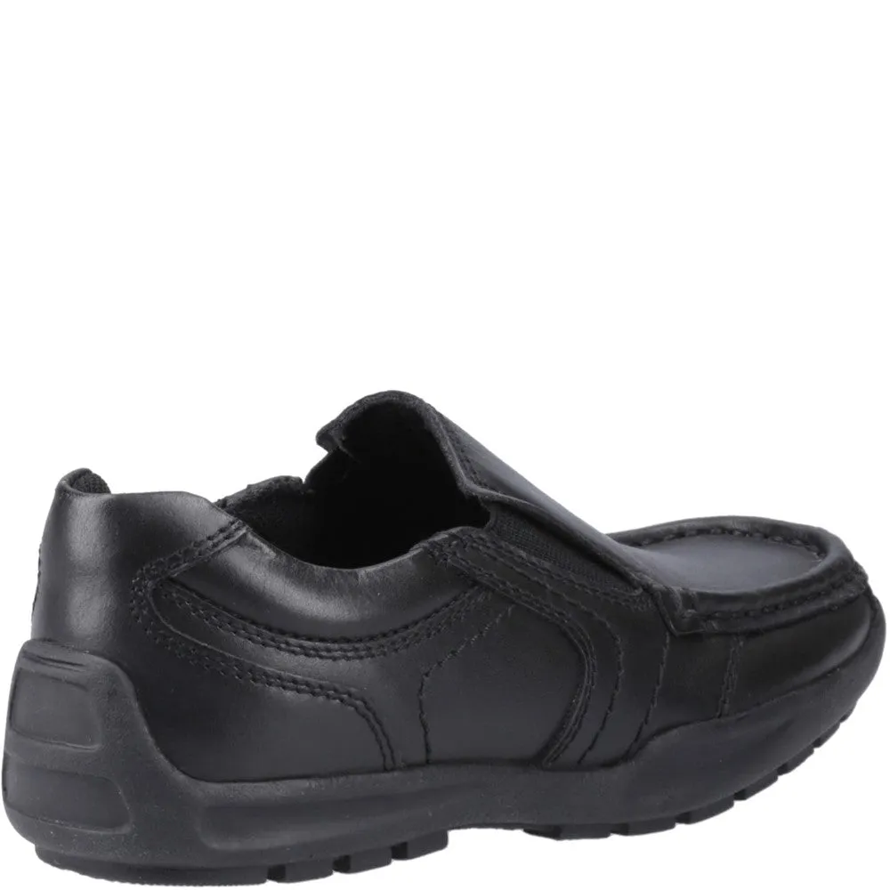 Black Morgan Junior School Shoes