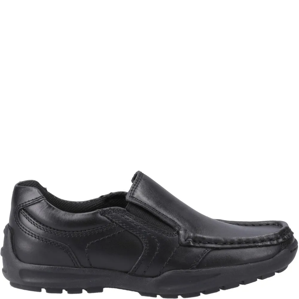 Black Morgan Junior School Shoes